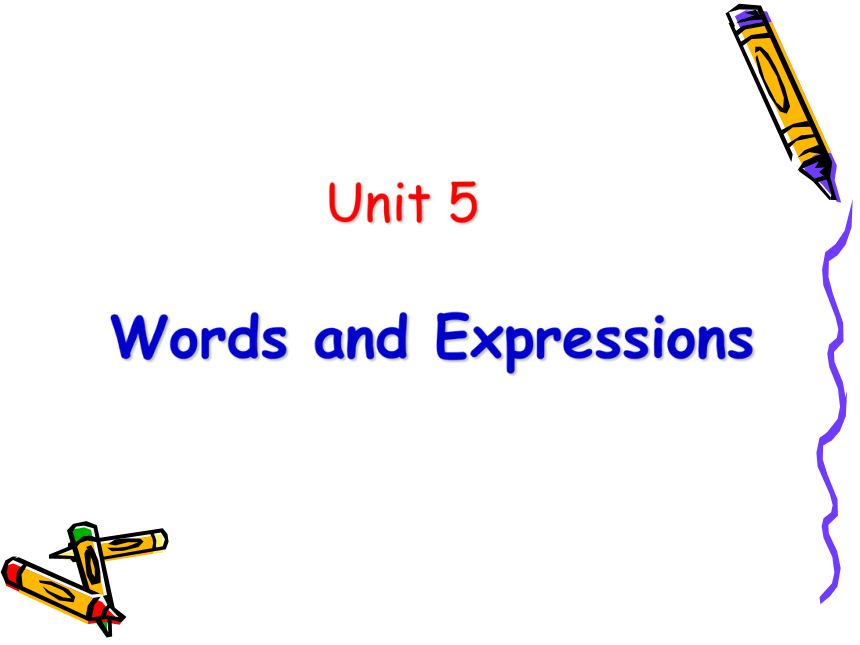 高中英语人教版（新课程标准）必修一：Unit 5 Nelson Mandela-Words and Expressions(50张PPT)
