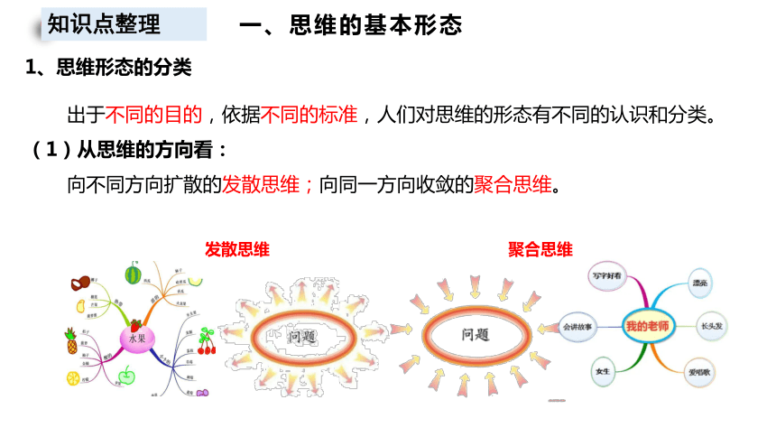 12思维形态及其特征课件20212022学年高中政治统编版选择性必修三逻辑