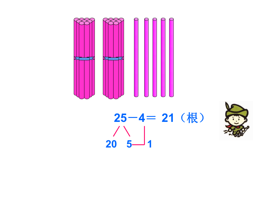 一年级数学下册课件5.2 采松果4-北师大版   21张