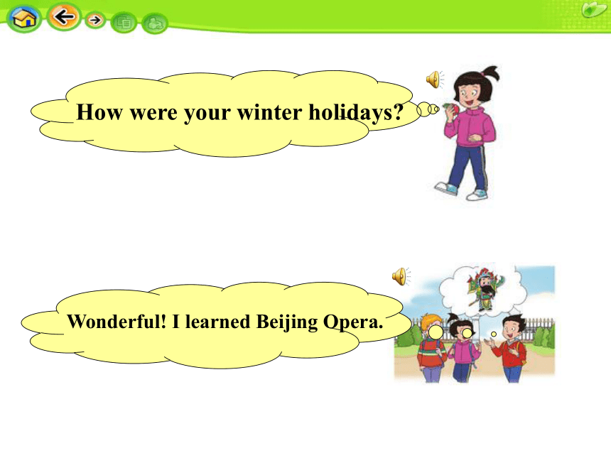 Lesson 1 What did you do in the holidays? 课件