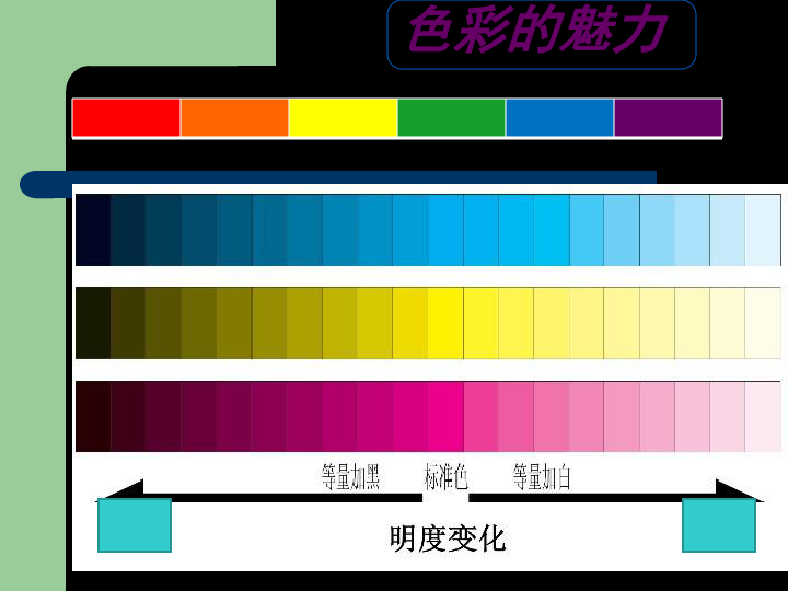 2.1色彩的魅力 课件（45张幻灯片）