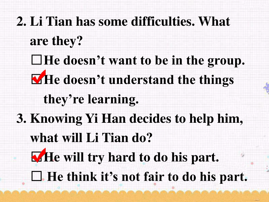 Unit 9 Communication.Lesson 53 Working in Groups.课件