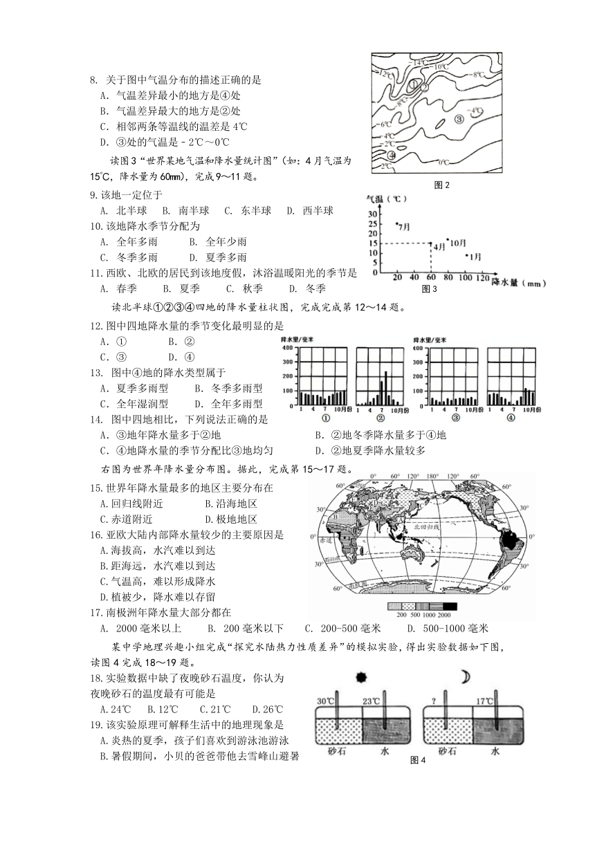 气候和天气的区别