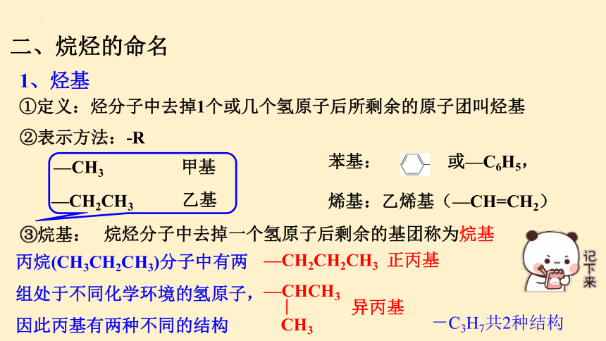 2.1.2烷烃的命名-高二化学课件(共29张PPT)（人教版2019选择性必修3）