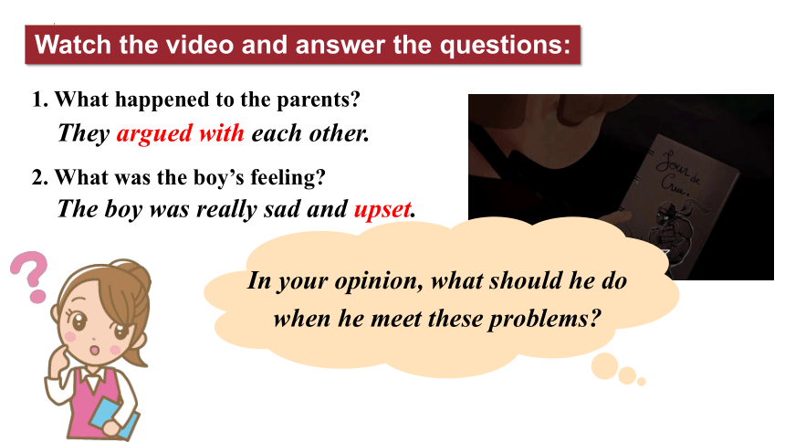 Unit 4 Why don't you talk to your parents？Section A 3a-3c 课件(共17张PPT，内嵌 ...