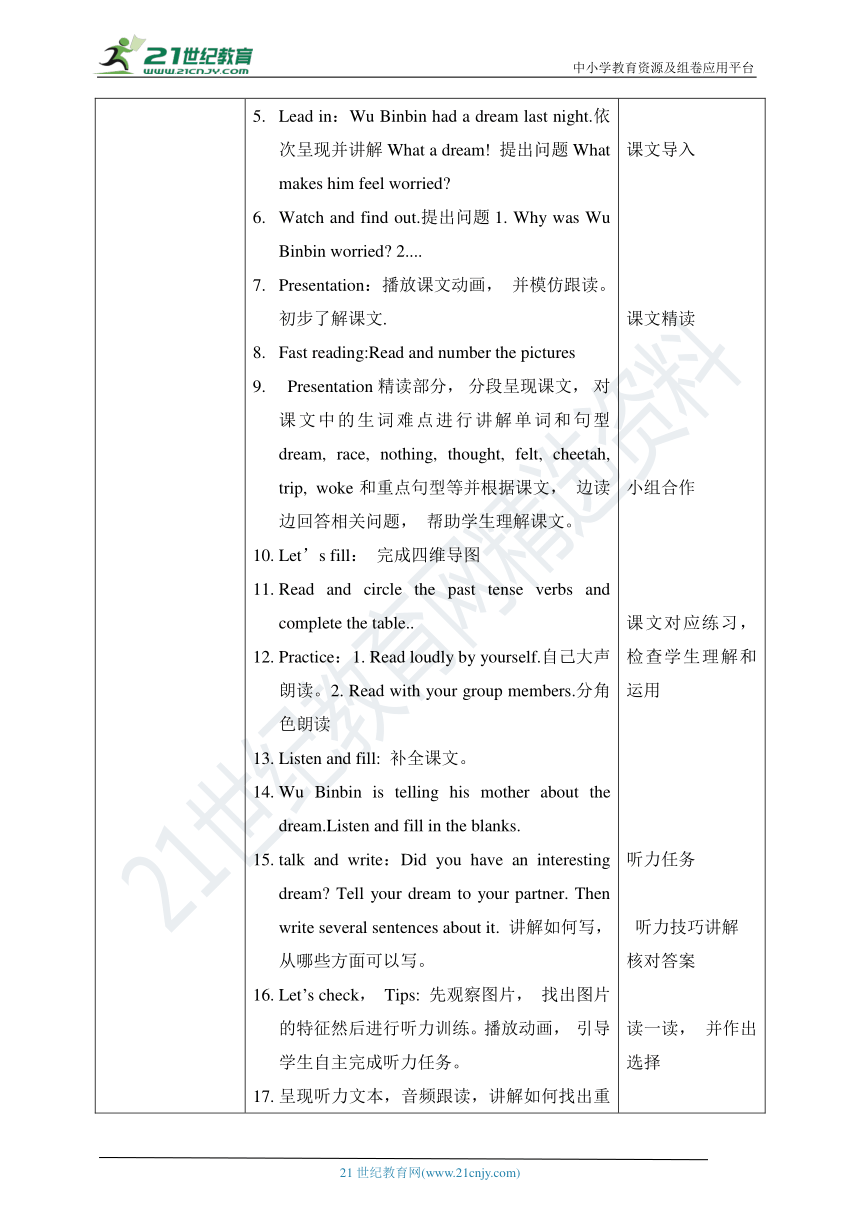 【新课标】Unit 4 Then and now PB Read and write 教案_21世纪教育网-二一教育