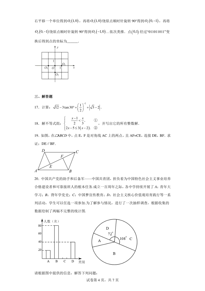 2023年湖南省长沙市集团联考中考二模数学试卷（含解析）