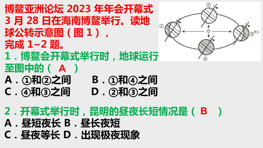 2023年中考地理热点+：博鳌亚洲论坛课件(共12张PPT)