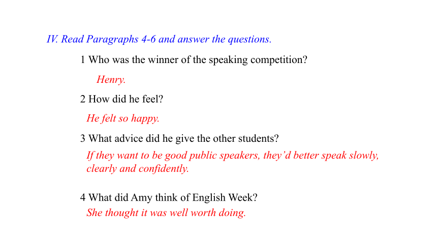 Unit 8 English Week  Reading 课件（32张PPT，内嵌音频）