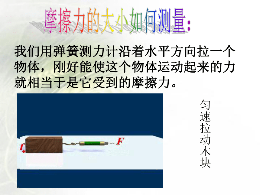 教科版科学五年级上册5.《运动与摩擦力》课件（共22张ppt)