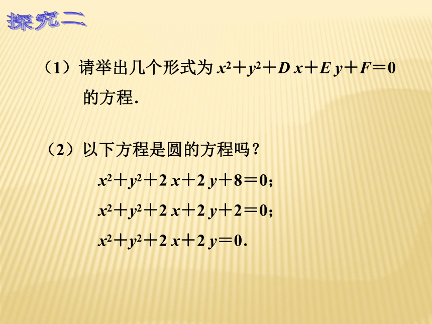 2 圆的一般方程（13ppt）