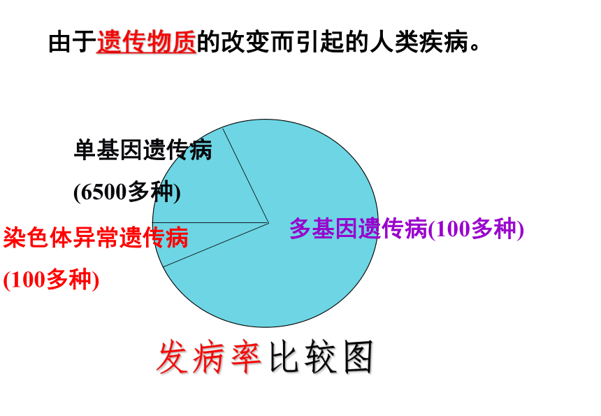 人教版高中生物必修二：5.3 人类遗传病课件 (共25张PPT)