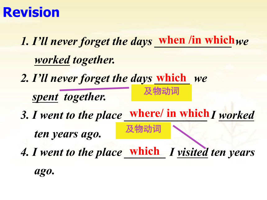 定语从句在高考英语写作中的应用课件（共34张）