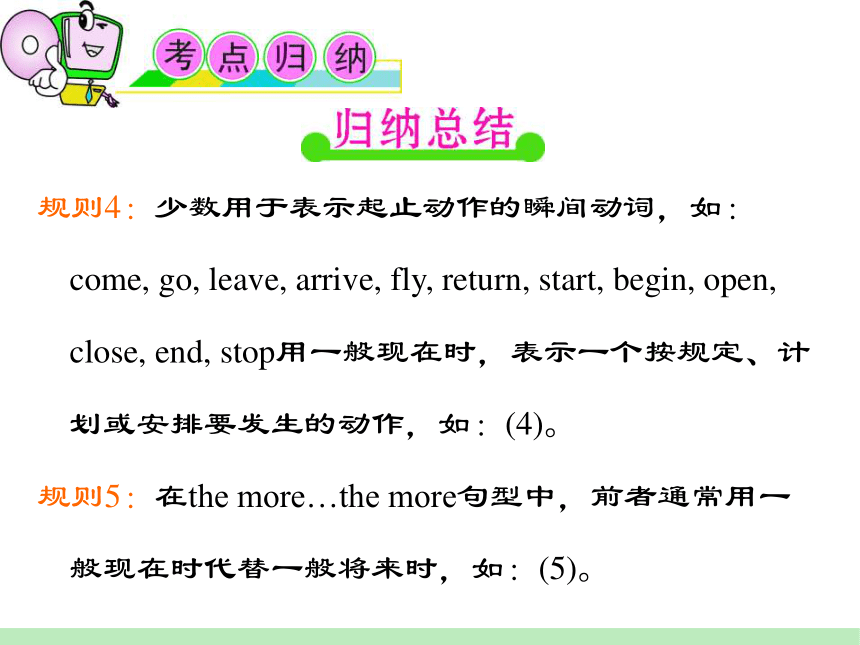 2024届高考英语总复习第二轮语法复习：考点5 动词的时态和语态课件(共40张PPT)