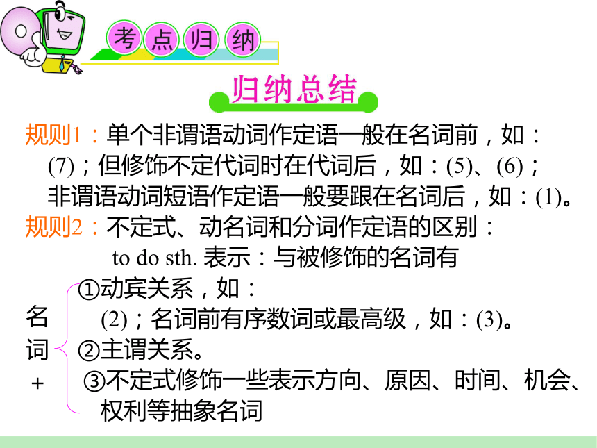 2024届高考英语总复习第二轮语法复习：考点8 非谓语动词2课件(共36张PPT)