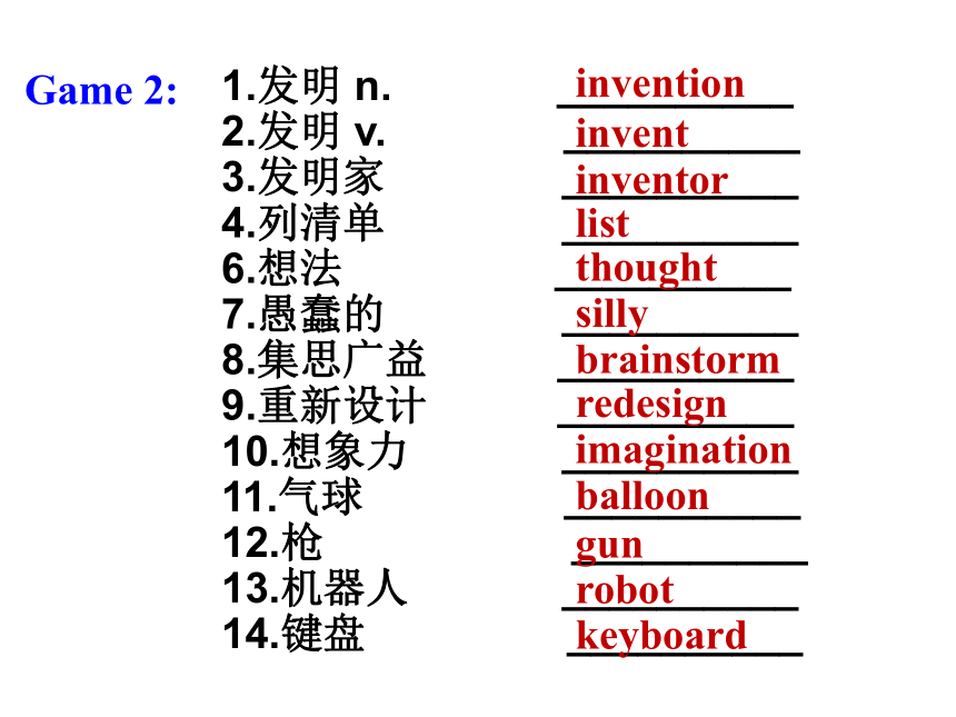 Unit 4 Amazing Science Topic 1 When was it invented? SectionC课件（20张）