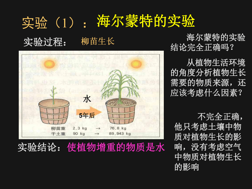 北京课改版七年级生物上册教学课件4.2绿色植物的光合作用 （共22张PPT）