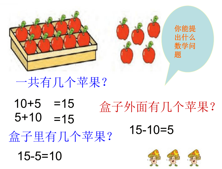 数学一年级上苏教版《10加几和相应的减法》 课件    (共24张PPT)