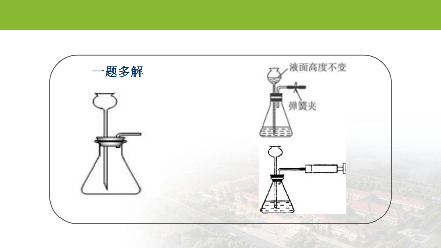 中考二轮专题复习——压强差在初中化学实验题中的应用（20张PPT）