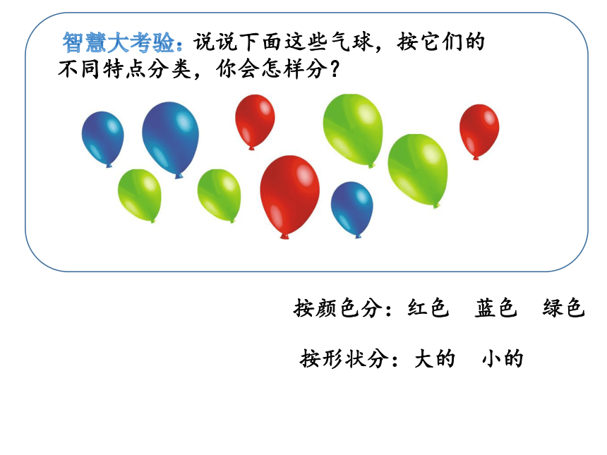 二年级下册数学课件-8.1按不同标准分类-苏教版(共20张PPT)