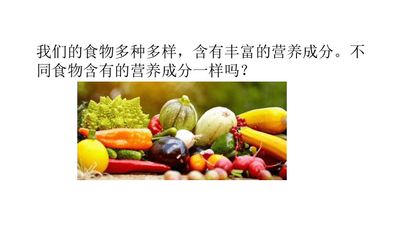 青岛版小学科学三年级下册18食物的营养教学课件(共11张PPT)