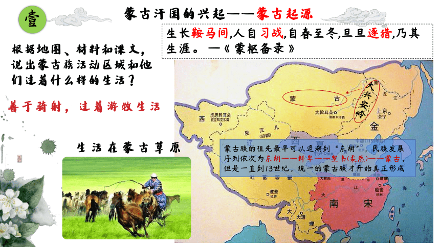 第10课 蒙古族的兴起与元朝的建立 课件(共28张PPT)