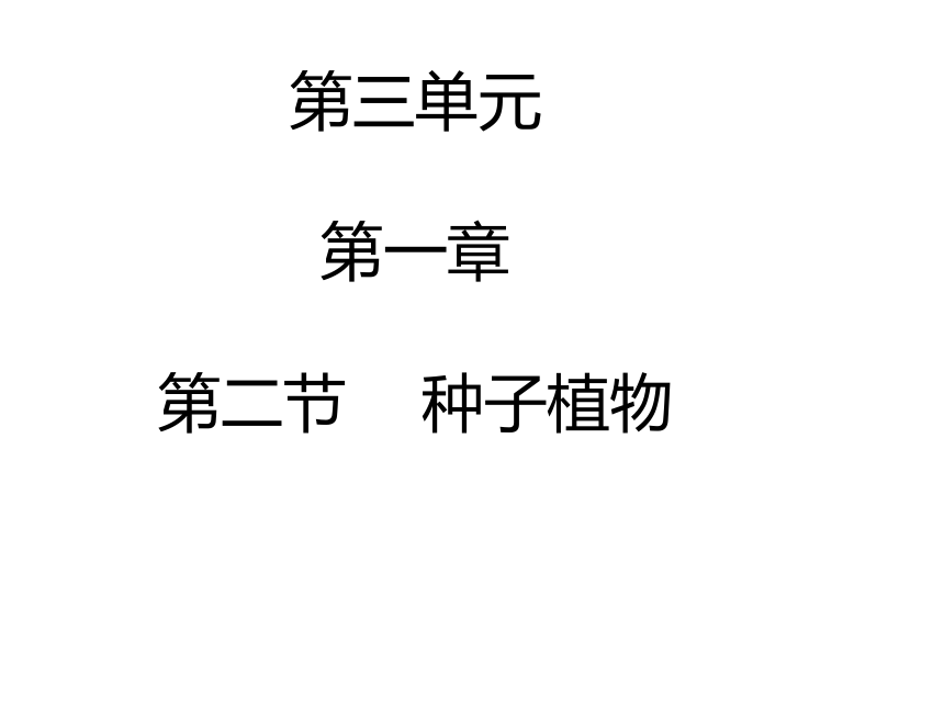 2017年秋人教版七年级上册生物课件3.1.2种子植物 29张PPT