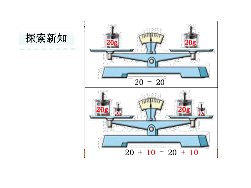 等式的性质和解方程（1）课件 (共21张PPT)