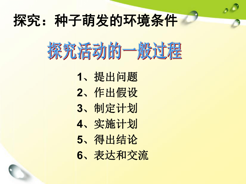 第一节 种子的萌发课件（29张PPT）