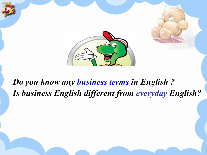 Lesson 27 Business English课件（18PPT）