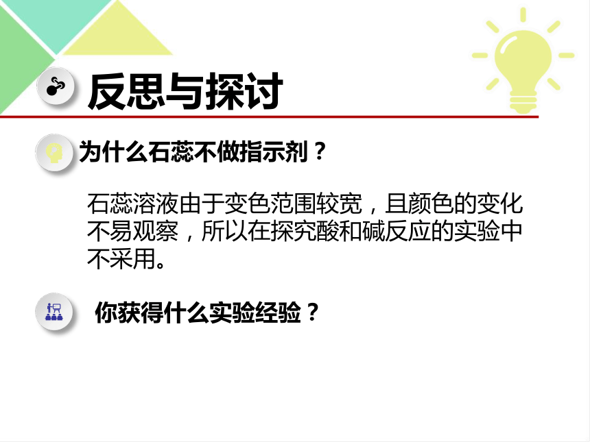 人教版九年级下册化学《第十单元 课题2 酸和碱的中和反应》课件（共21张PPT）