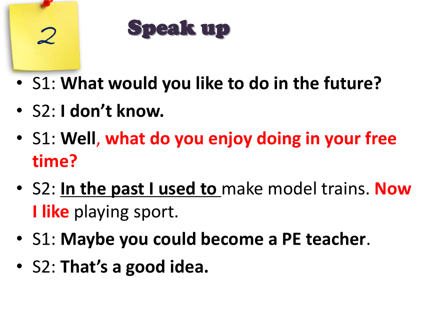 Module 4 Colourful life  Unit 8 From hobby to career Speaking&Writing 课件（31张PPT）
