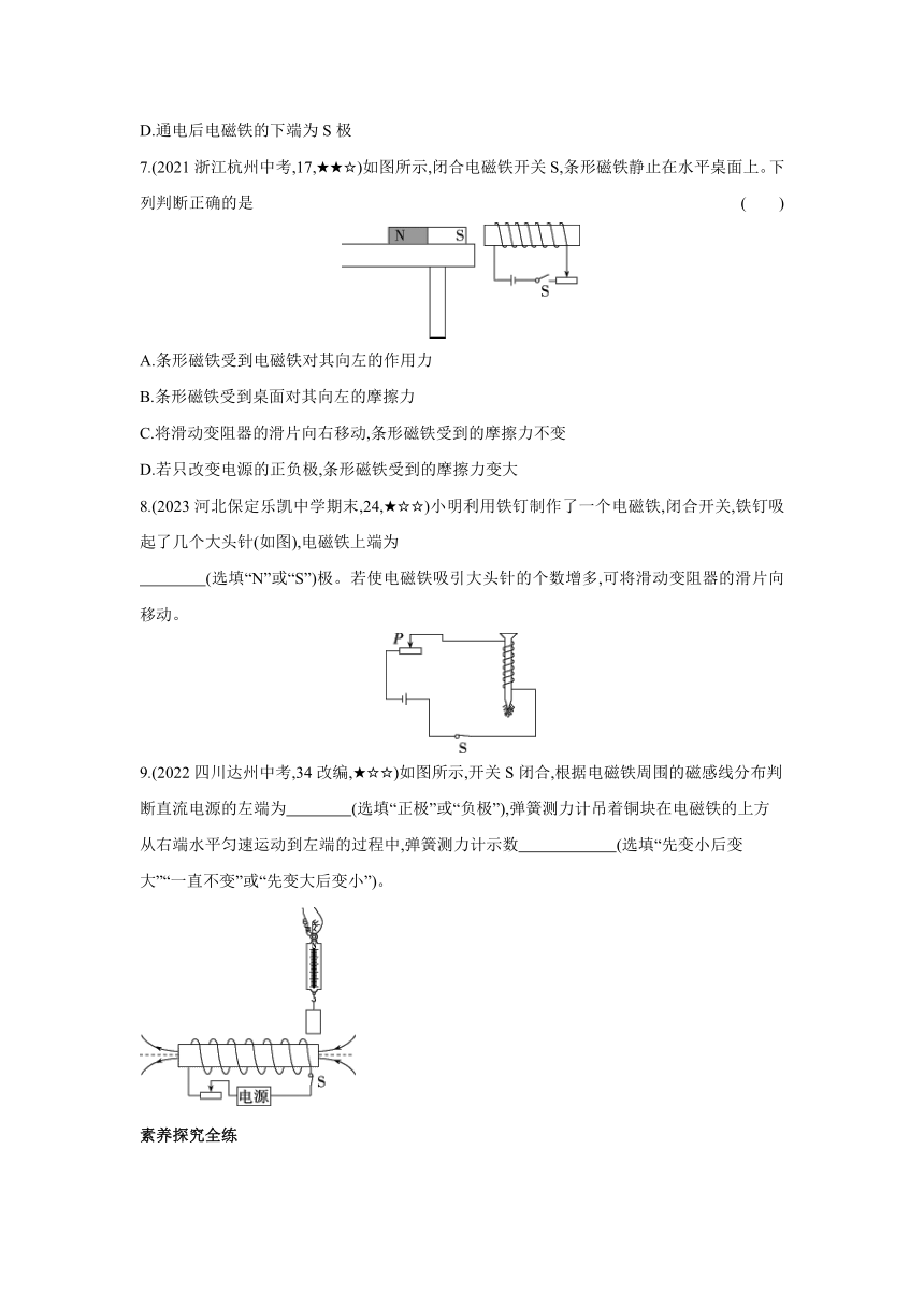 电磁铁正负极图解图片