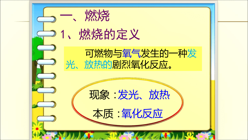 课题1 燃烧 和灭火（28张PPT）