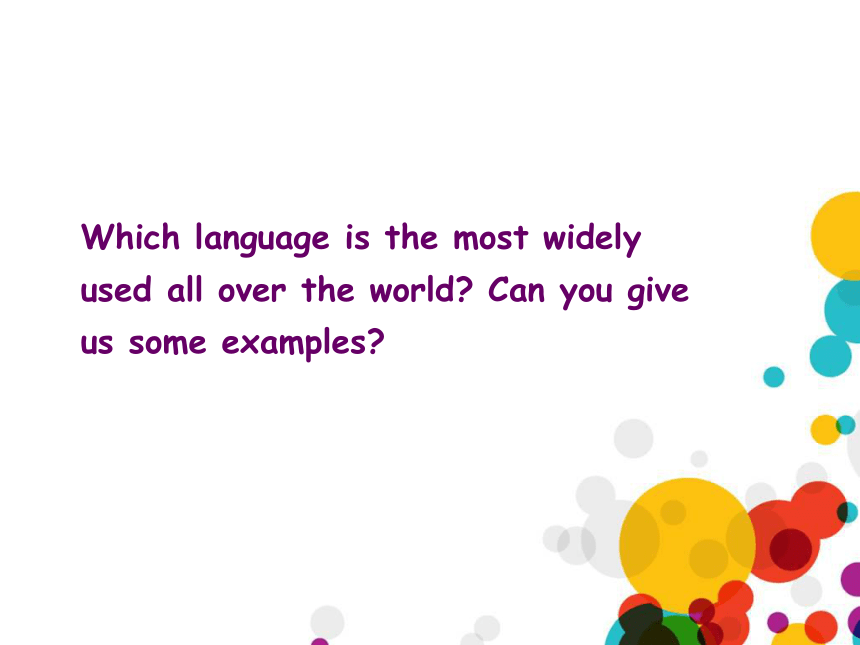 Unit 3 English around the WorldTopic 1 English is widely spoken around the world. Section D 课件（23张pp