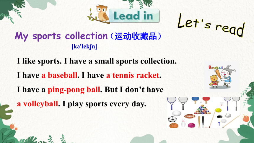 Unit 5 Do You Have A Soccer Ball Section B (3a-Self Check)课件(共14张PPT ...