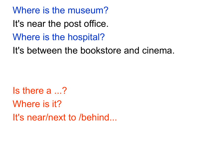 Unit1 How can I get there A Let's learn 课件 70张