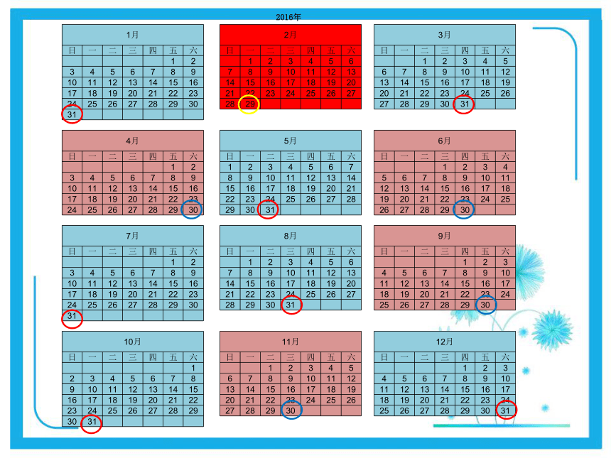 6.1《年、月、日》  课件（19张PPT）