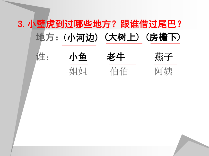 语文二年级下北京版6.23《小壁虎借尾巴》课件