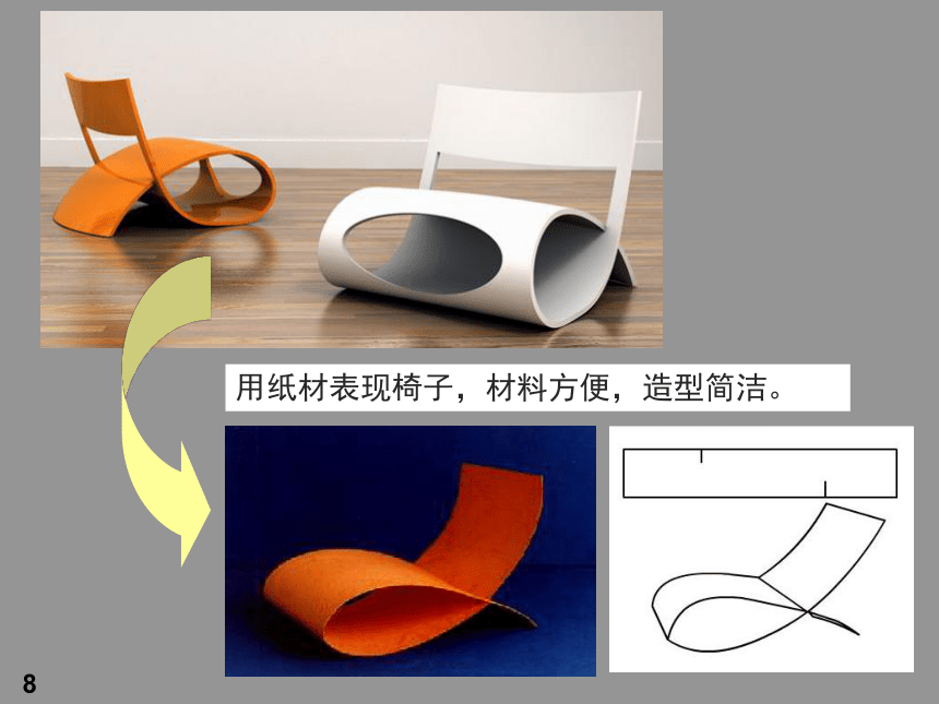 2018秋人美版美术八年级上册第9课《纸板的创想-坐椅设计》课件（22张幻灯片）
