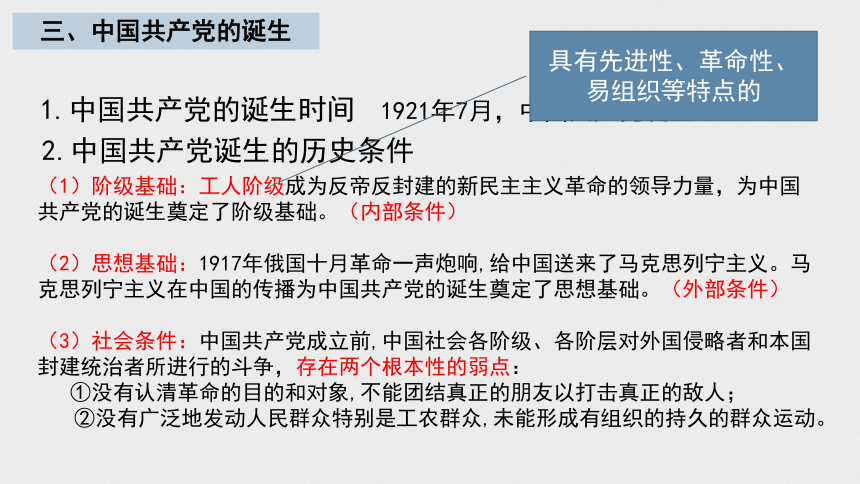 第一课   历史和人民的选择 一轮复习课件