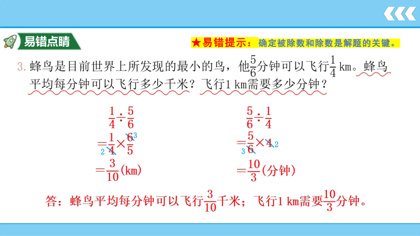 小学数学人教版六年级上第3单元 分数除法3-2一个数除以分数课件(共13张PPT)