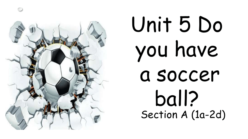 Unit 5 Do You Have A Soccer Ball?Section A 1a-2d 课件(共24张PPT，内嵌音频)2023 ...