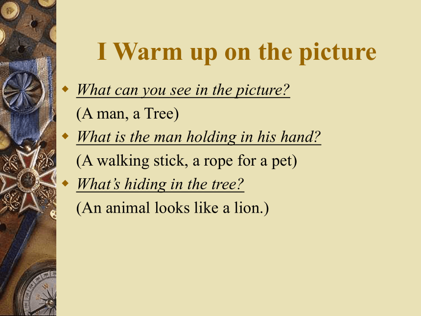 新概念英语第三册Lesson 1 A puma at large课件（共27张PPT)
