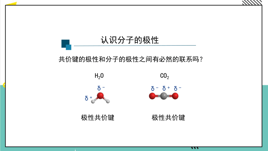 人教版 高中化学 选择性必修2 2.3.1 分子结构与物质的性质（共39张ppt）