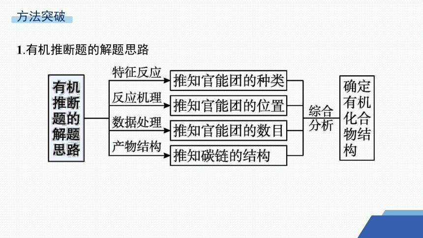 微专题7　有机推断的解题策略课件(共45张PPT) 2023-2024学年高二化学人教版选择性必修3