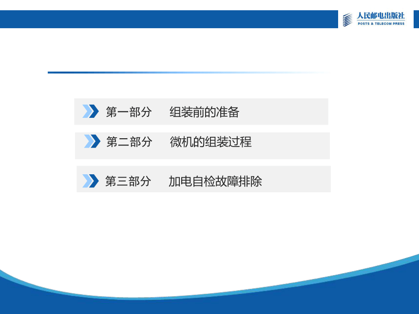 中职 人民邮电出版社《计算机组装与维护》第10章 计算机硬件的组装 课件(共13张PPT)