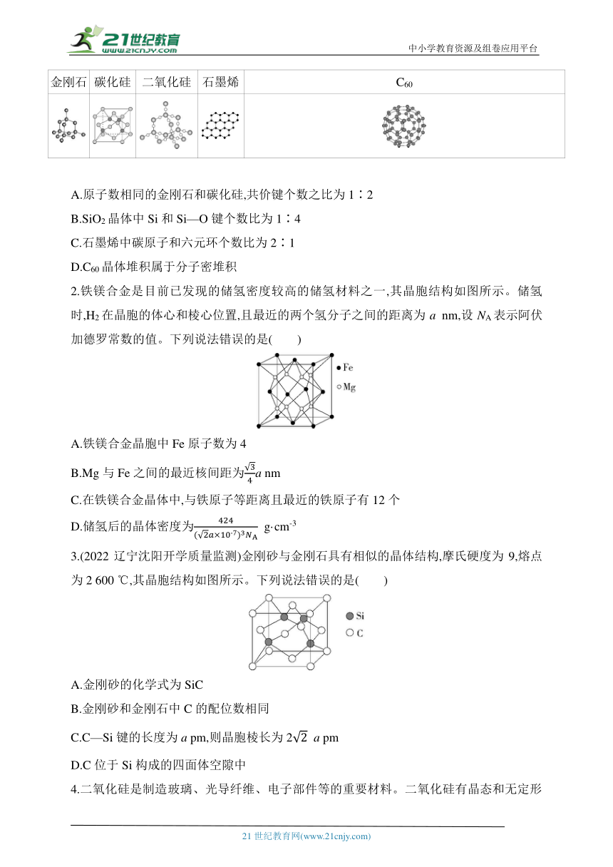 2024苏教版高中化学选择性必修2同步练习题（含解析）--第3章 微粒间作用力与物质性质复习提升