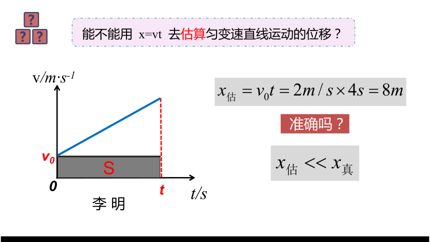 2.3匀变速直线运动位移与时间关系 课件（45张PPT）人教版（2019）必修第一册