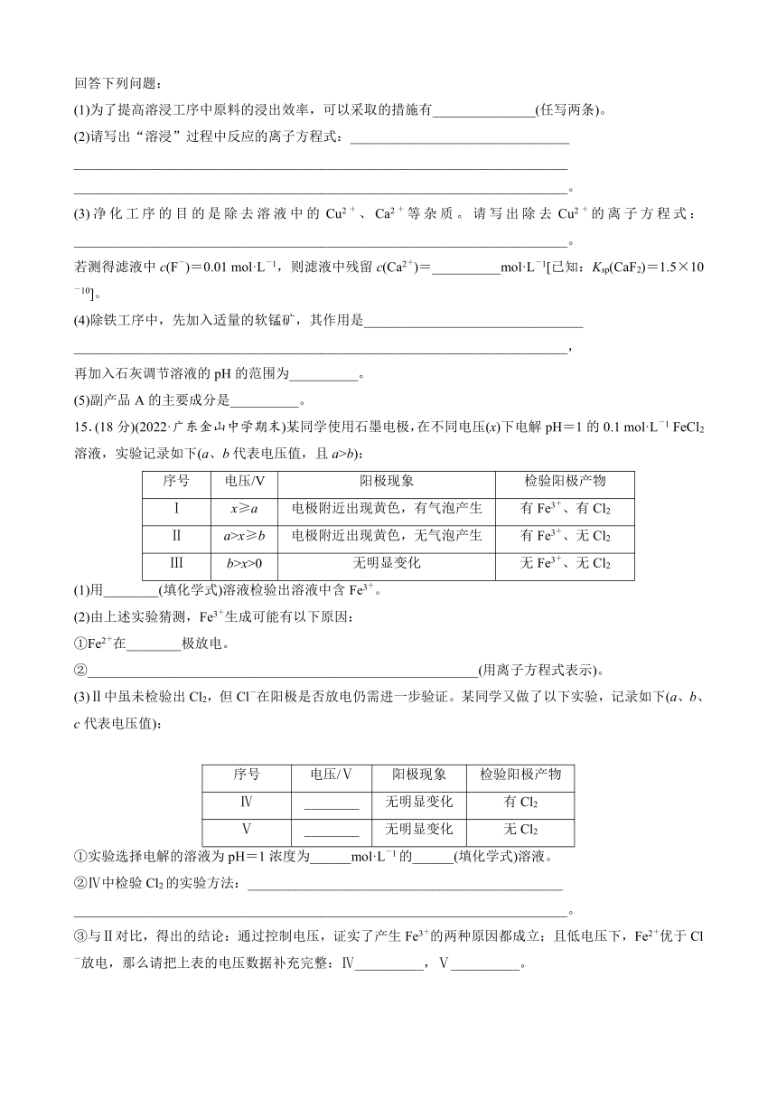 第一单元　化学物质及其变化 单元质检卷1（含解析）-2024届高考化学一轮复习